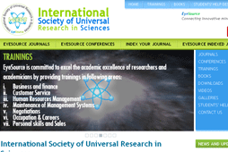 International Society of Universal Research in Sciences